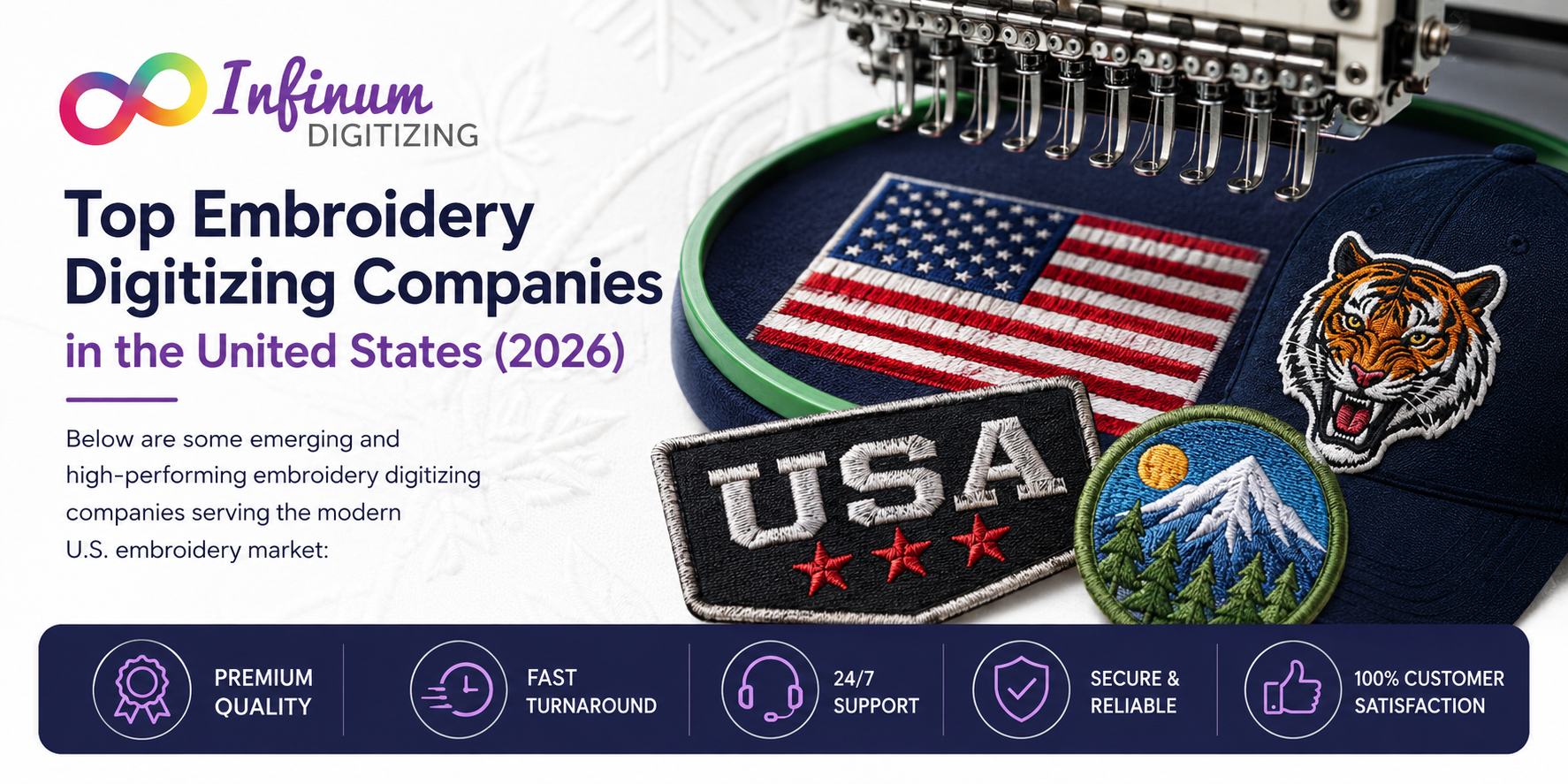 Top Embroidery Digitizing Companies